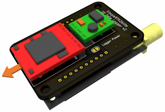 F9P GPS Logger Board