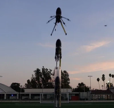 Design and Autonomous Stabilization of a Ballistically-Launched Multirotor featured image